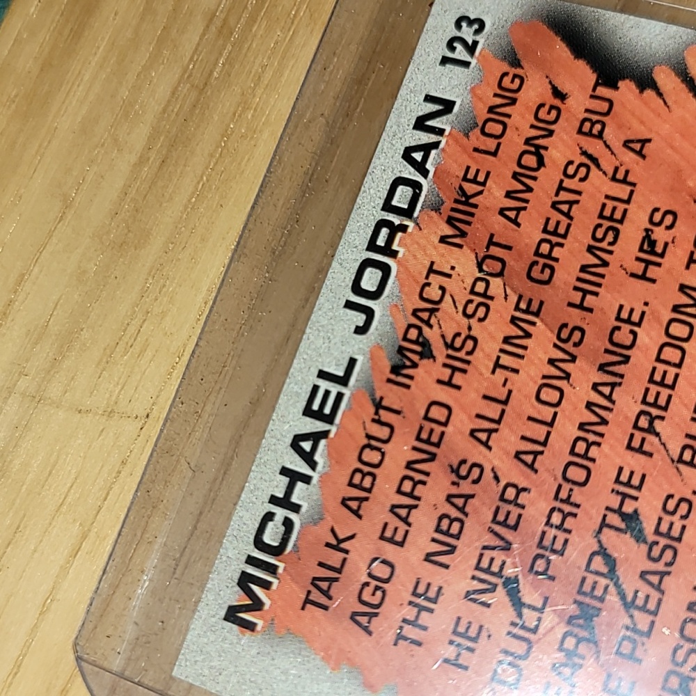 Michael Jordan. Fleer 96. Hardwood Leader - Picture 6 of 6